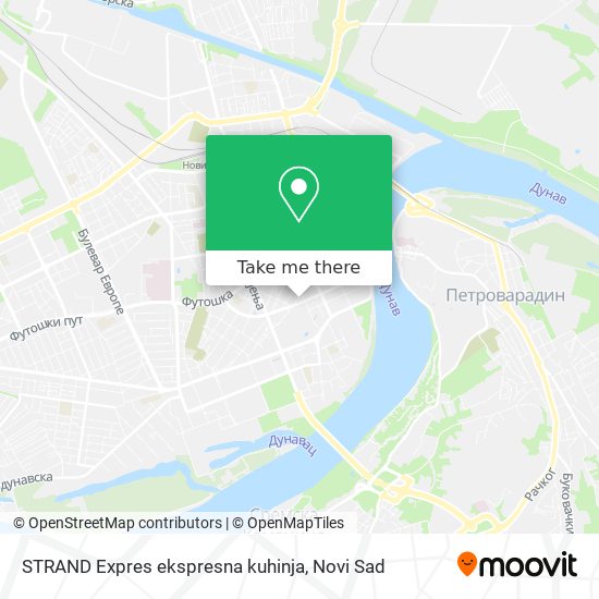 STRAND Expres ekspresna kuhinja map