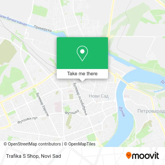 Trafika S Shop map