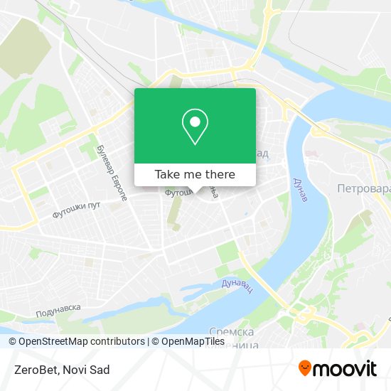 ZeroBet map