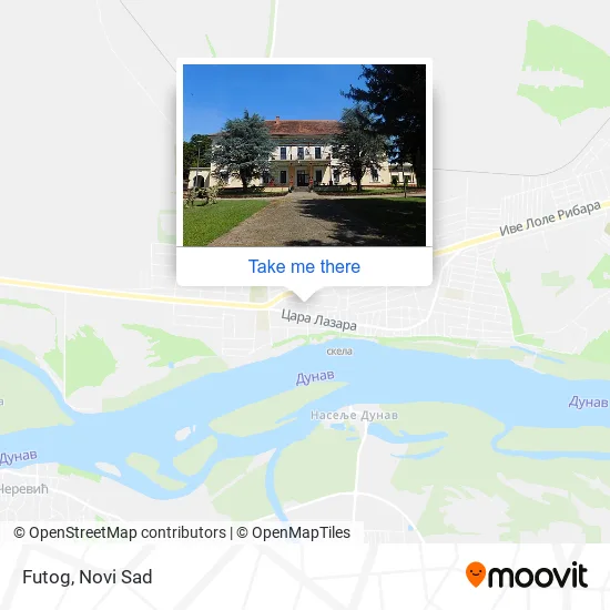 Futog map