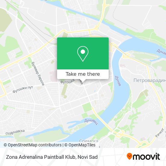 Zona Adrenalina Paintball Klub map