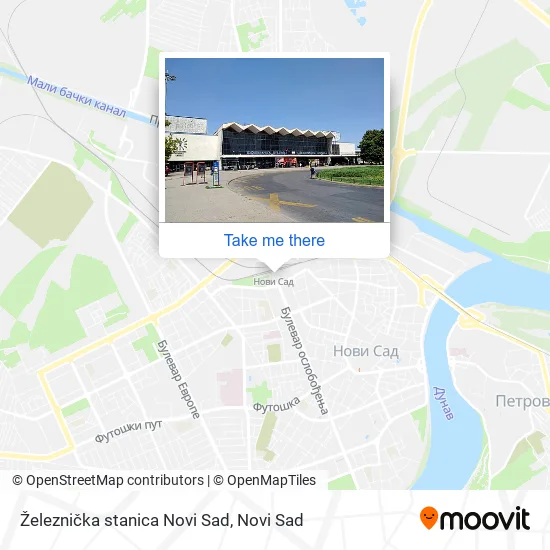 Železnička stanica Novi Sad map
