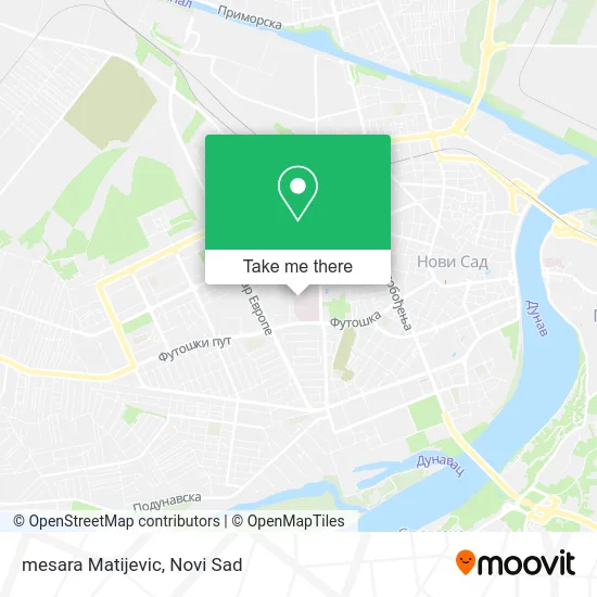 Matijevic Butcher Shop map