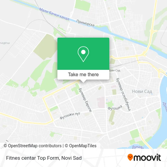 Top Form Fitness Center map
