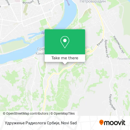 Удружење Радиолога Србије map