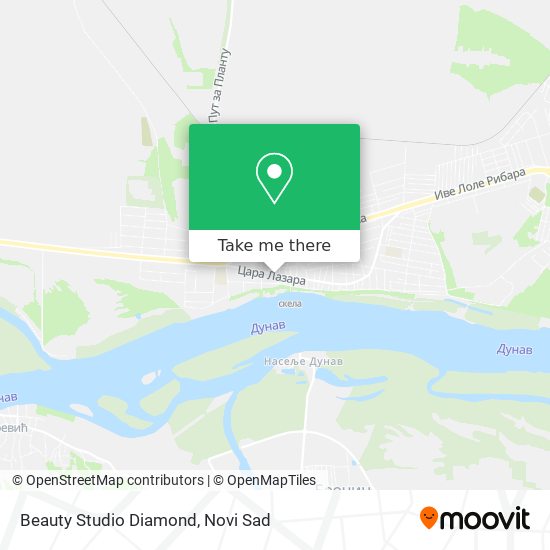 Beauty Studio Diamond map