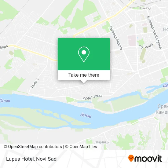 Lupus Hotel map