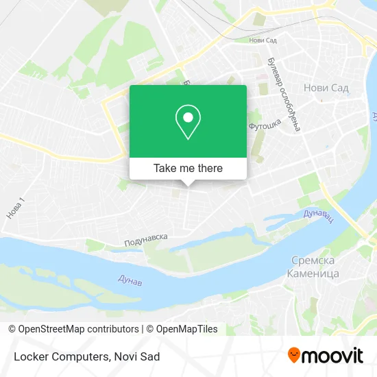 Locker Computers map