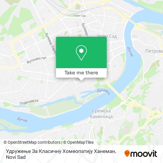 Удружење За Класичну Хомеопатију Ханеман map