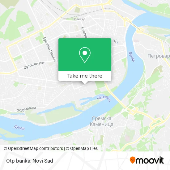 OTP Bank map