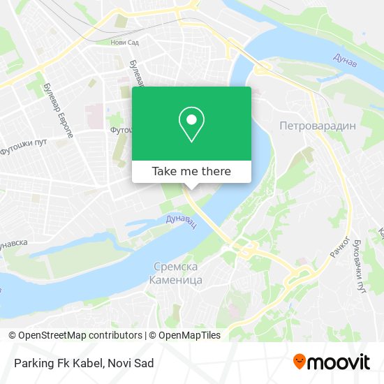 Parking Fk Kabel map