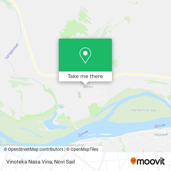 Vinoteka Nasa Vina map