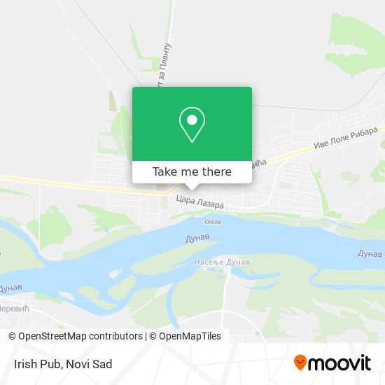 Irish Pub map