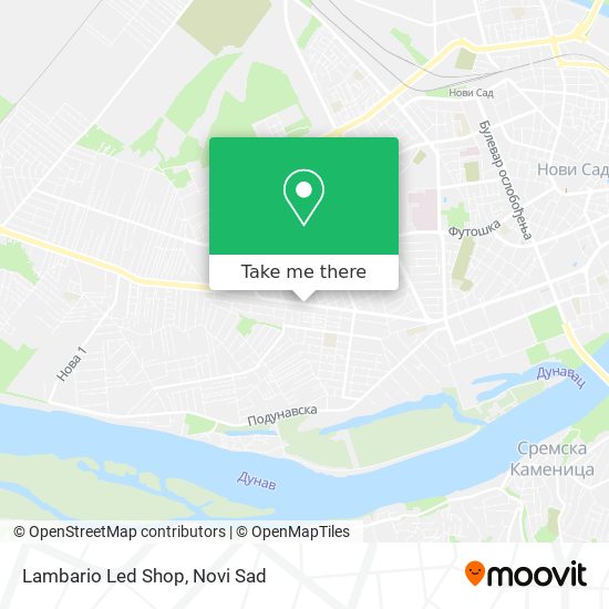 Lambario Led Shop map