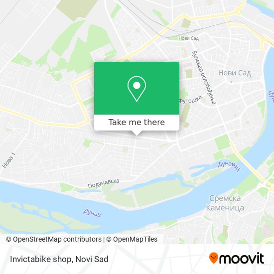 Invictabike shop map