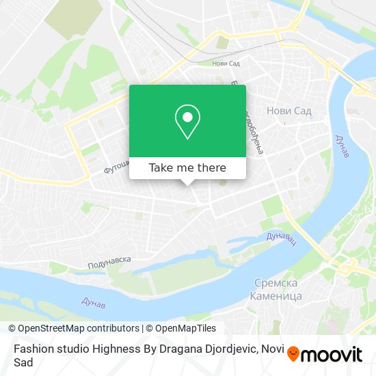 Fashion studio Highness By Dragana Djordjevic map