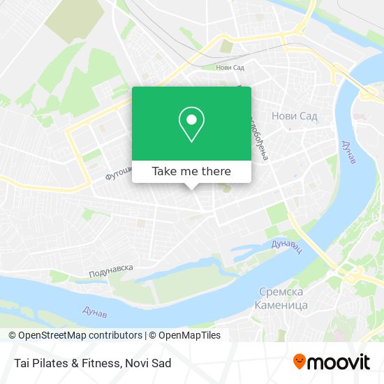 Tai Pilates & Fitness map