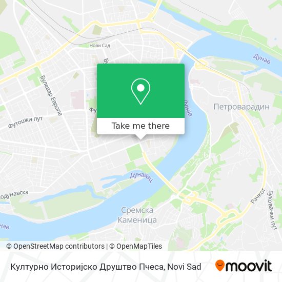 Културно Историјско Друштво Пчеса map