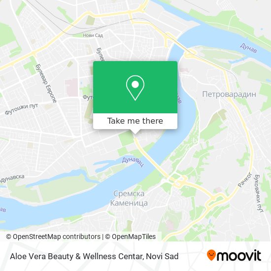 Aloe Vera Beauty & Wellness Centar map