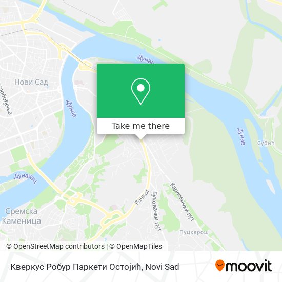 Кверкус Робур Паркети Остојић map