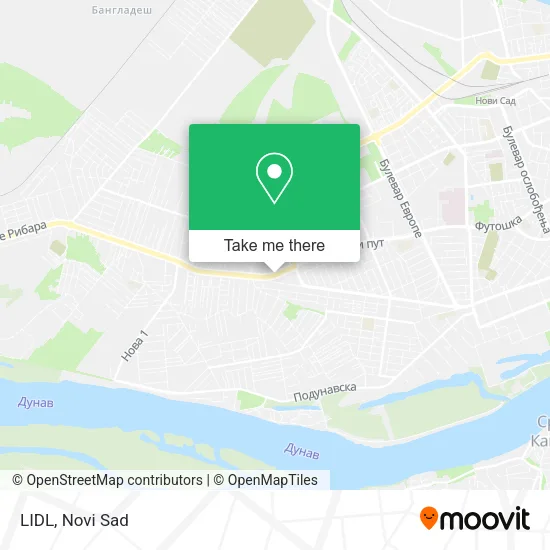 LIDL map