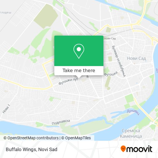 Buffalo Wings map