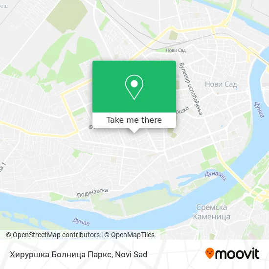 Хируршка Болница Паркс map