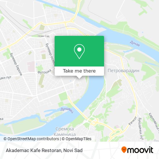 Akademac Kafe Restoran map