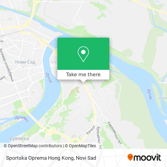 Sportska Oprema Hong Kong map