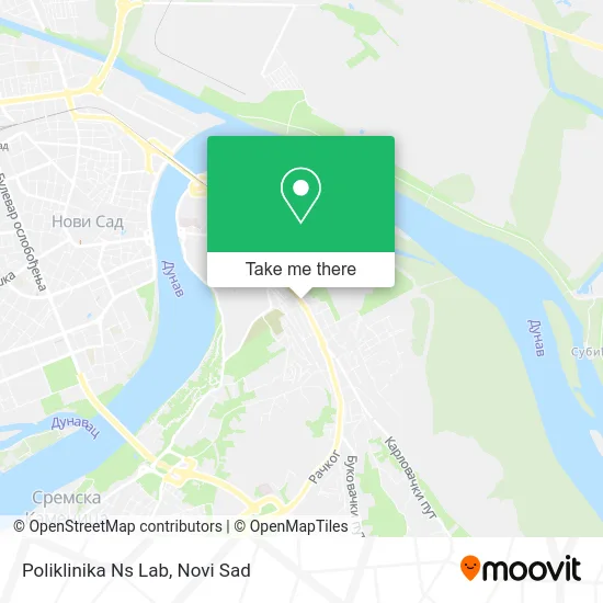 Ns Lab Polyclinic map