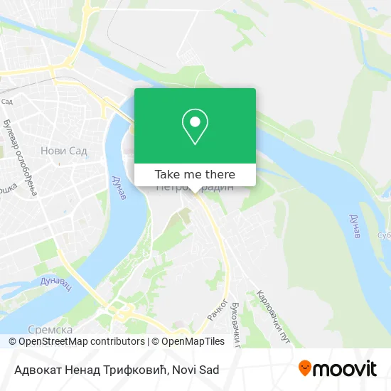 Адвокат Ненад Трифковић map