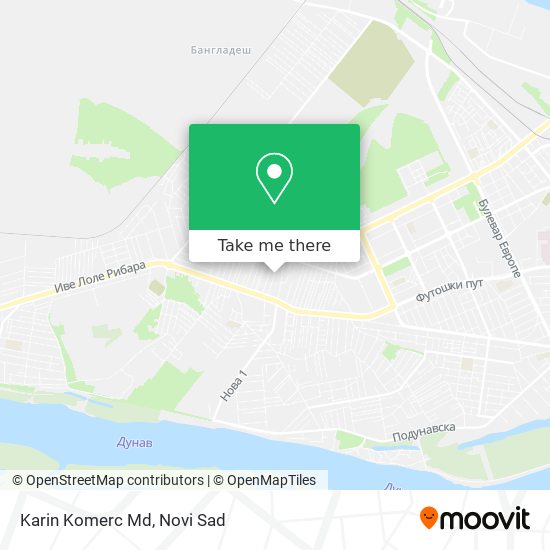 Karin Komerc Md map