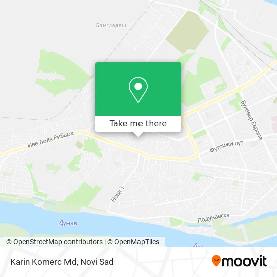 Karin Komerc Md map