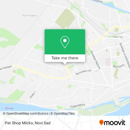 Pet Shop Micko map