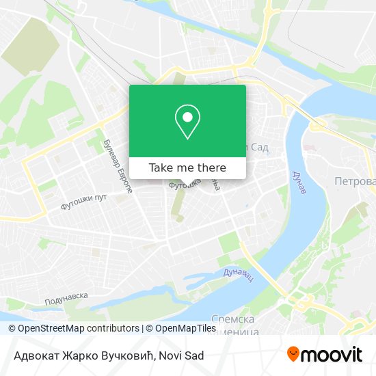 Адвокат Жарко Вучковић map