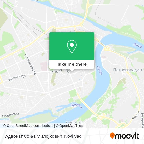 Адвокат Соња Милојковић map