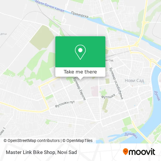 Master Link Bike Shop map