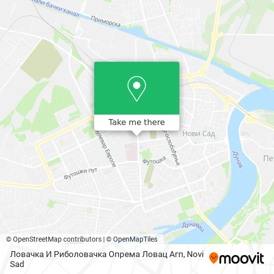 Ловачка И Риболовачка Опрема Ловац Агп map