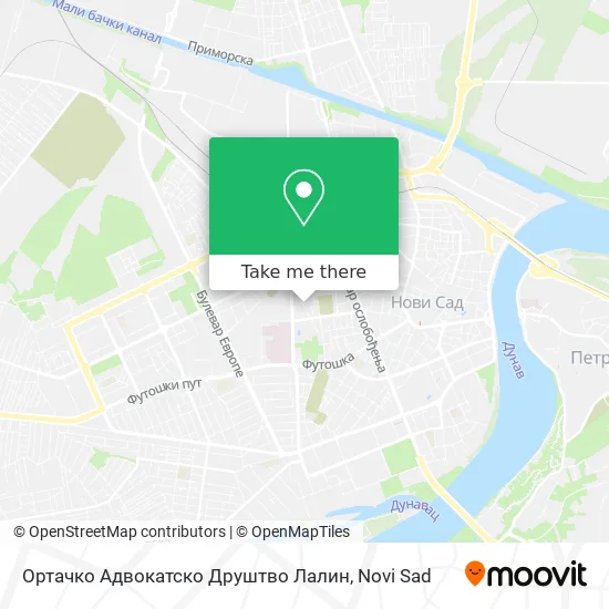 Ортачко Адвокатско Друштво Лалин map