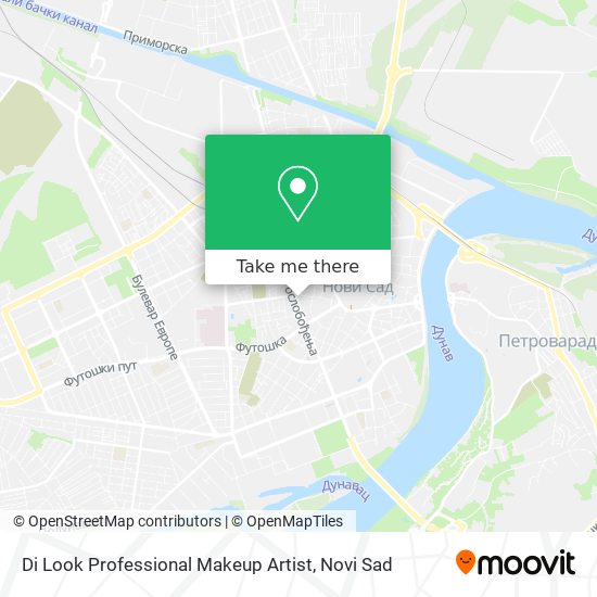 Di Look Professional Makeup Artist map