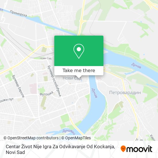 Centar Život Nije Igra Za Odvikavanje Od Kockanja map