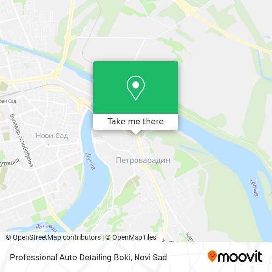 Professional Auto Detailing Boki map