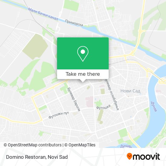 Domino Restoran map