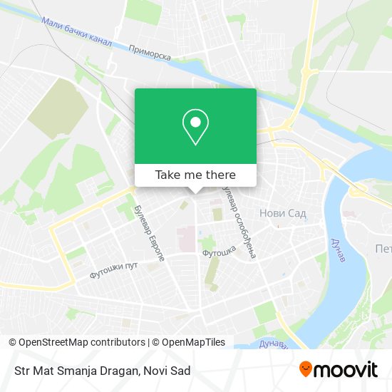 Str Mat Smanja Dragan map