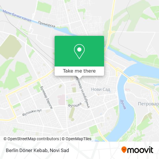 Berlin Döner Kebab map