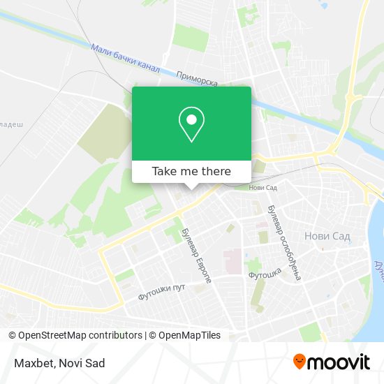 Maxbet map