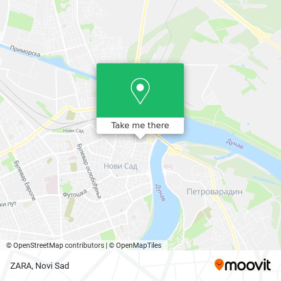 ZARA map