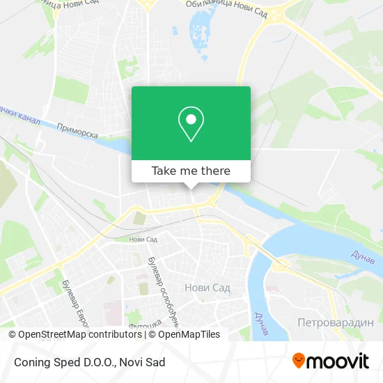 Coning Sped Ltd. map