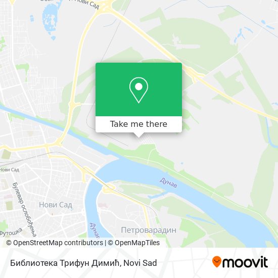 Библиотека Трифун Димић map