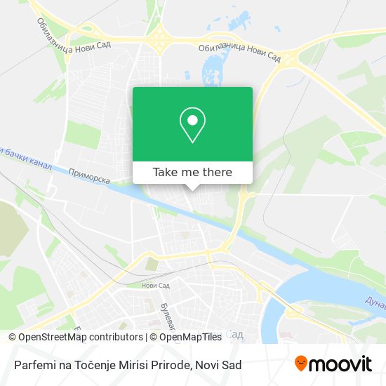 Parfemi na Točenje Mirisi Prirode map